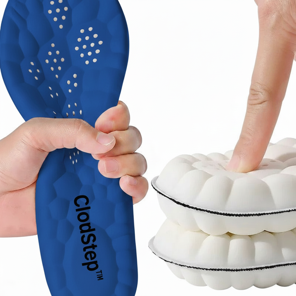 CloudStep™ – המדרסים שגורמים לכל צעד להרגיש כמו הליכה על ענן