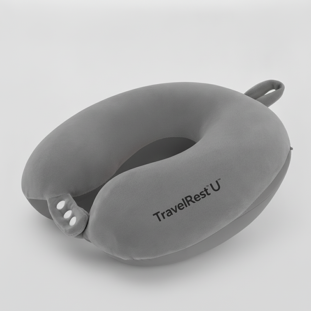 כרית TravelRest U – התמיכה שהופכת כל נסיעה לרגע של מנוחה