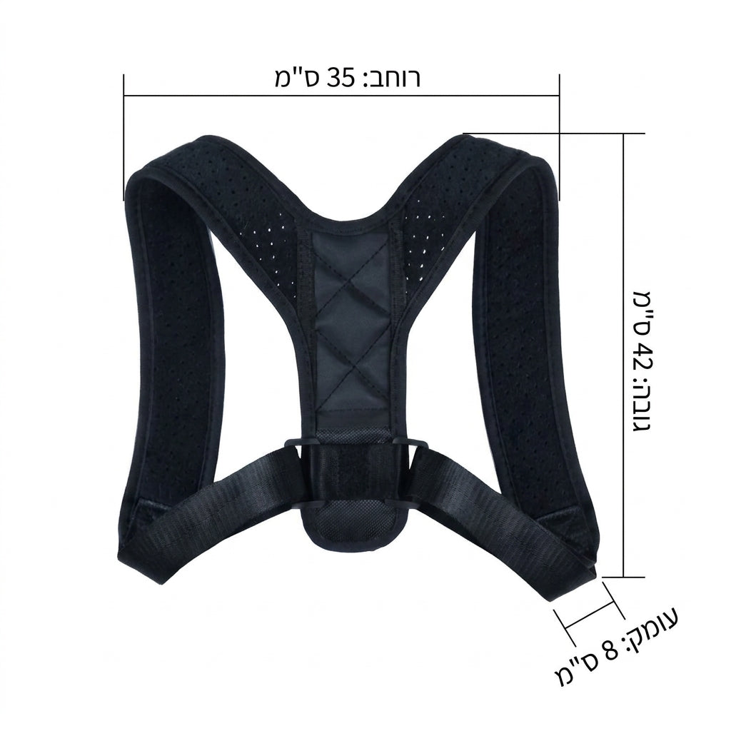 BeeChip – חגורת תיקון היציבה שעוזרת לך להפסיק להתכופף ולהתחיל להרגיש זקוף יותר