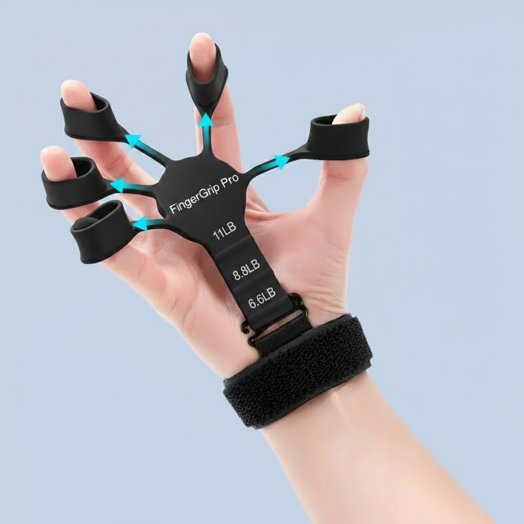 FingerGrip Pro – מאמן האצבעות והאחיזה שמחזיר לידיים שלך כוח, שליטה ודיוק ברמה אחרת