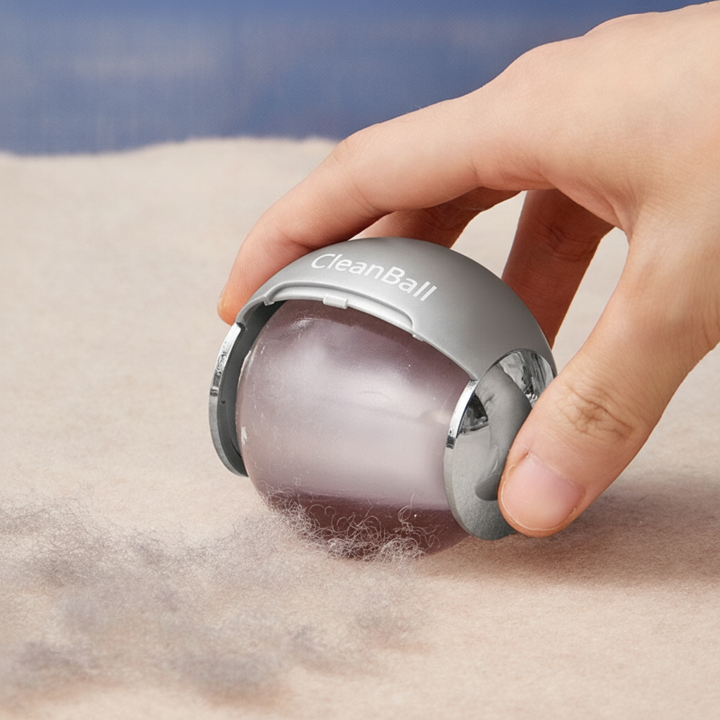 CleanBall – הכדור הרב-פעמי שמחזיר לבגדים את המראה הנקי