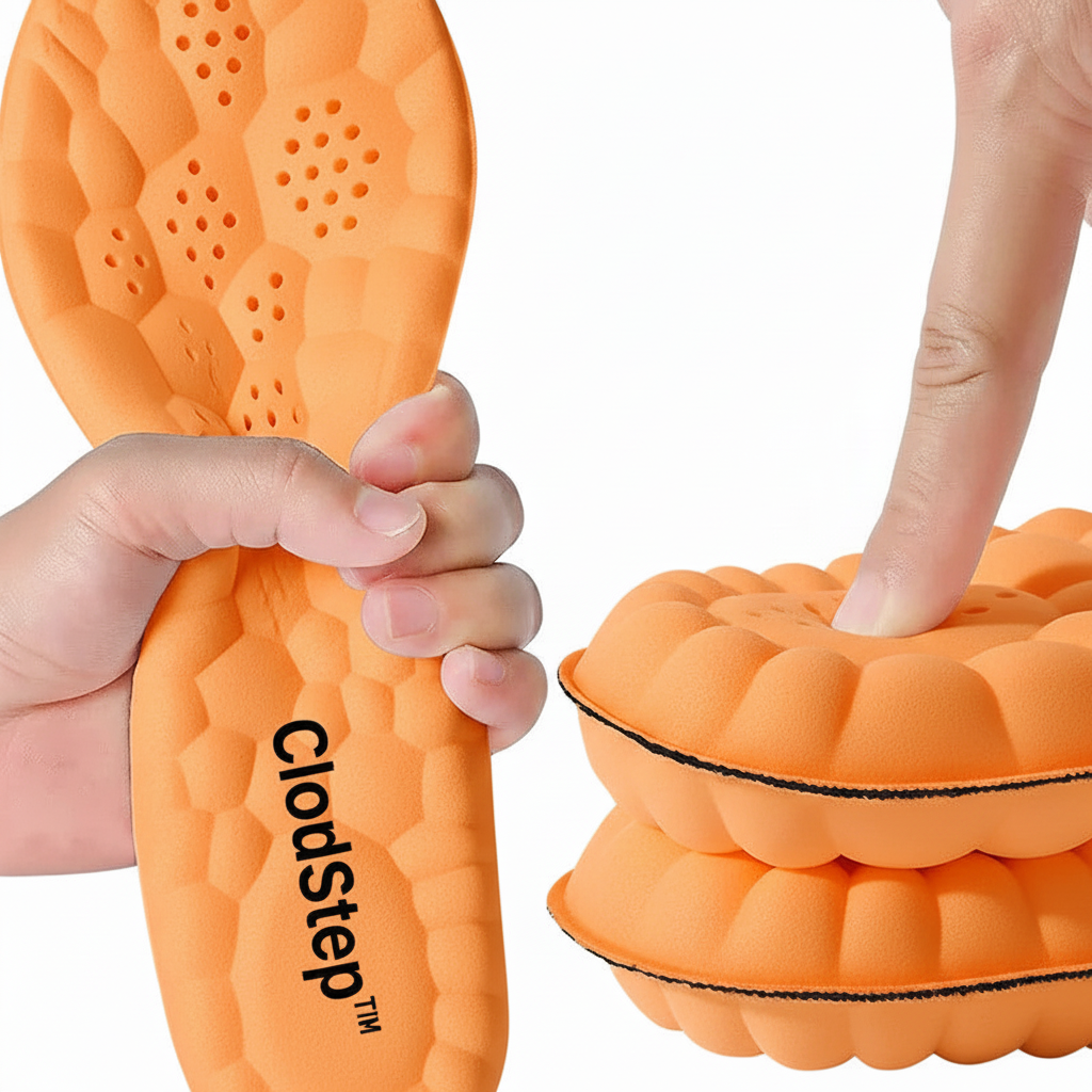 CloudStep™ – המדרסים שגורמים לכל צעד להרגיש כמו הליכה על ענן