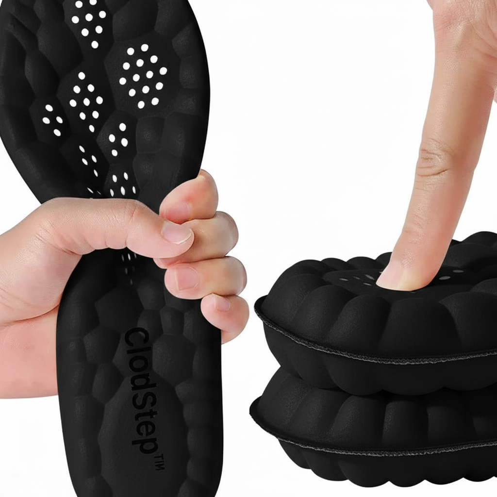 CloudStep™ – המדרסים שגורמים לכל צעד להרגיש כמו הליכה על ענן