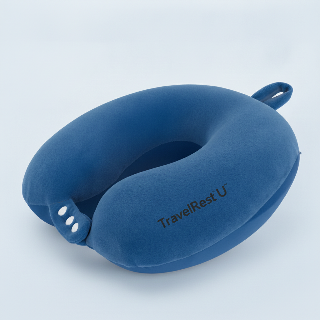 כרית TravelRest U – התמיכה שהופכת כל נסיעה לרגע של מנוחה